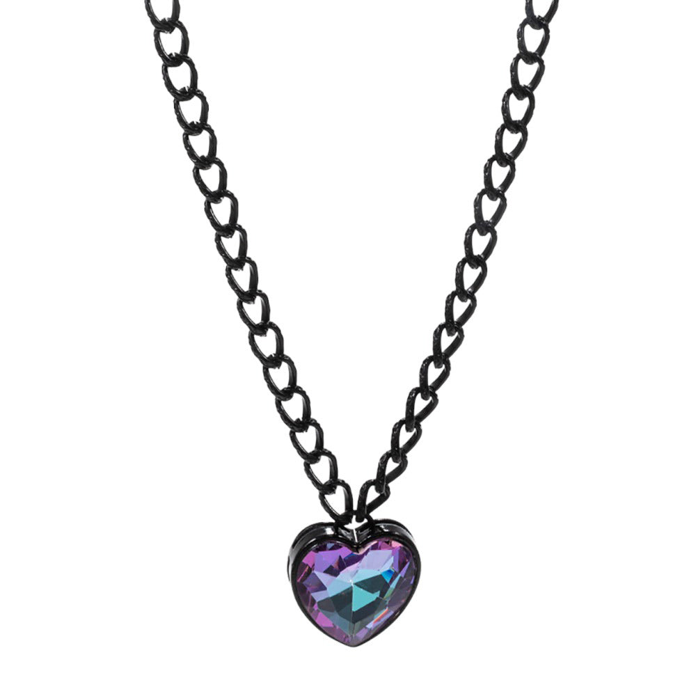 Black Heart Stone Pendant Necklace is crafted from genuine sterling silver and features a statement-making heart stone centerpiece. The pendant comes with a delicate chain that can be customized for a nice fit which makes it perfect for any occasion. This is the perfect gift for someone special! 