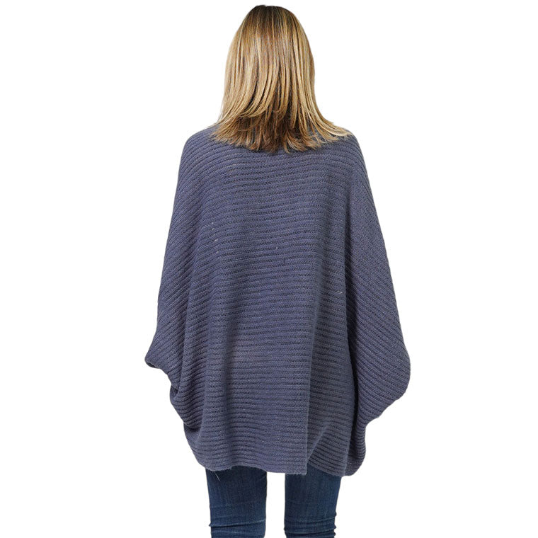 Blue Soft Knit Shrug Cardigan, delicate, warm, on-trend & fabulous, a luxe addition to any cold-weather ensemble. This versatile cardigan is crafted with comfort and style in mind, making it the perfect layering piece for any outfit. Perfect Gift for wife, mom, on their birthday, holiday, etc.