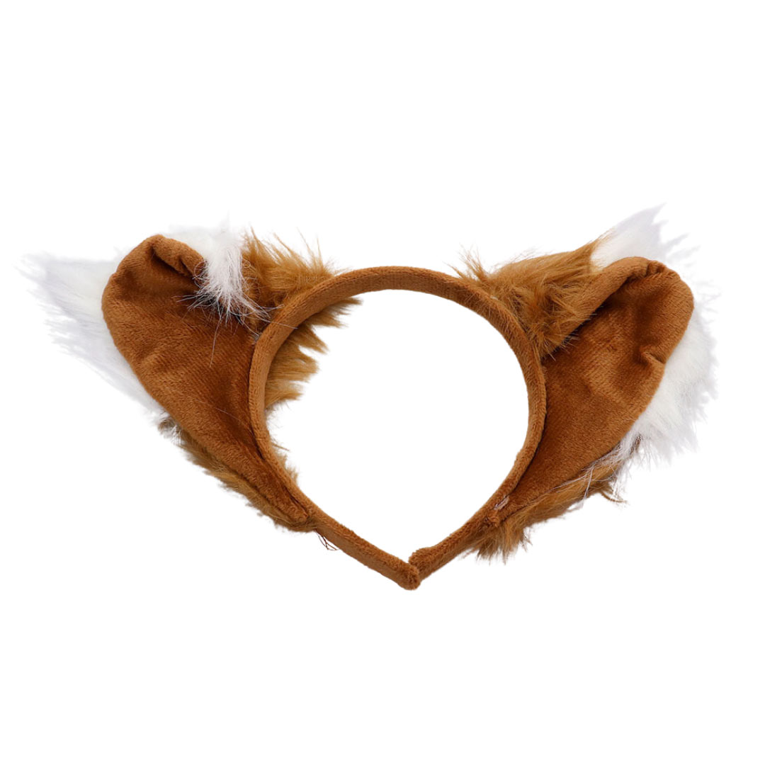 Brown Faux Fur Animal Ear Headband, push back your hair with this pretty headband, and add a pop of color to any plain outfit! This expounds your Halloween party and attracts everyone's attention. This is the perfect gift for Halloween, especially for your friends, family, and the people you love and care about.