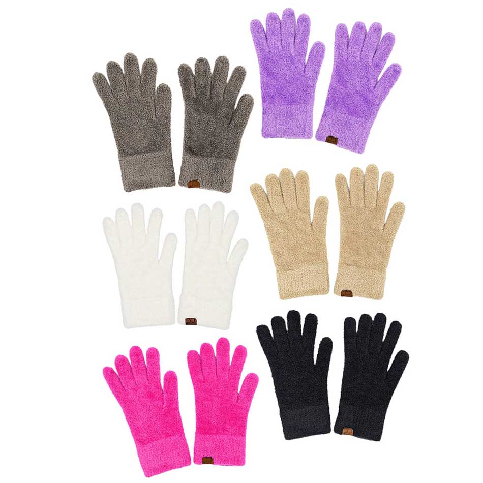 C.C Plush Terry Chenille Gloves, made from ultra-soft, plush terry cloth, offer superior warmth and comfort. With their high absorbency ability, they are perfect for outdoor activities in the winter or for staying warm indoors. These gloves are durable and will stay in good condition for years to come.