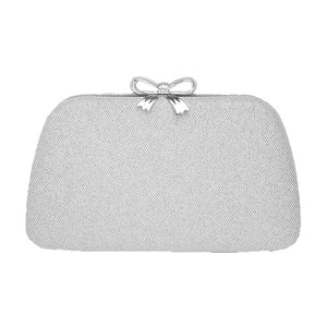 Silver Bling Evening Tote Crossbody Bag Chain Handle, this luxurious Shimmery Evening Clutch Crossbody Bag is the perfect companion. Boasting a shimmery exterior, this clutch oozes sophistication and exclusivity, it makes a statement! Perfect Gift Birthday, Christmas, Anniversary, Wedding, Cumpleanos, Anniversario, Prom, etc