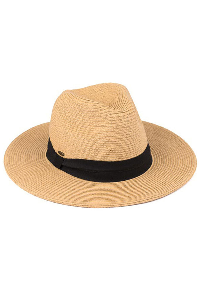 Dark Natural Black C.C adjustable string straw hat. Whether you’re basking under the summer sun at the beach, lounging by the pool, or kicking back with friends at the lake, a great hat can keep you cool and comfortable even when the sun is high in the sky.  Large, comfortable, and perfect for keeping the sun off of your face, neck, and shoulders, ideal for travelers who are on vacation or just spending some time in the great outdoors.