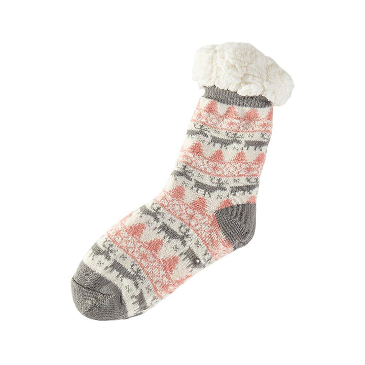 Assorted 12Pairs Faux Sherpa Lining Christmas Tree Reindeer Socks, these cozy Christmas socks feature a soft faux Sherpa lining and whimsical reindeer pattern. Perfect for adding holiday cheer and warmth to your outfit, they come in a pack of 12 pairs. A perfect gift for fashion-loving friends and family members, special ones.