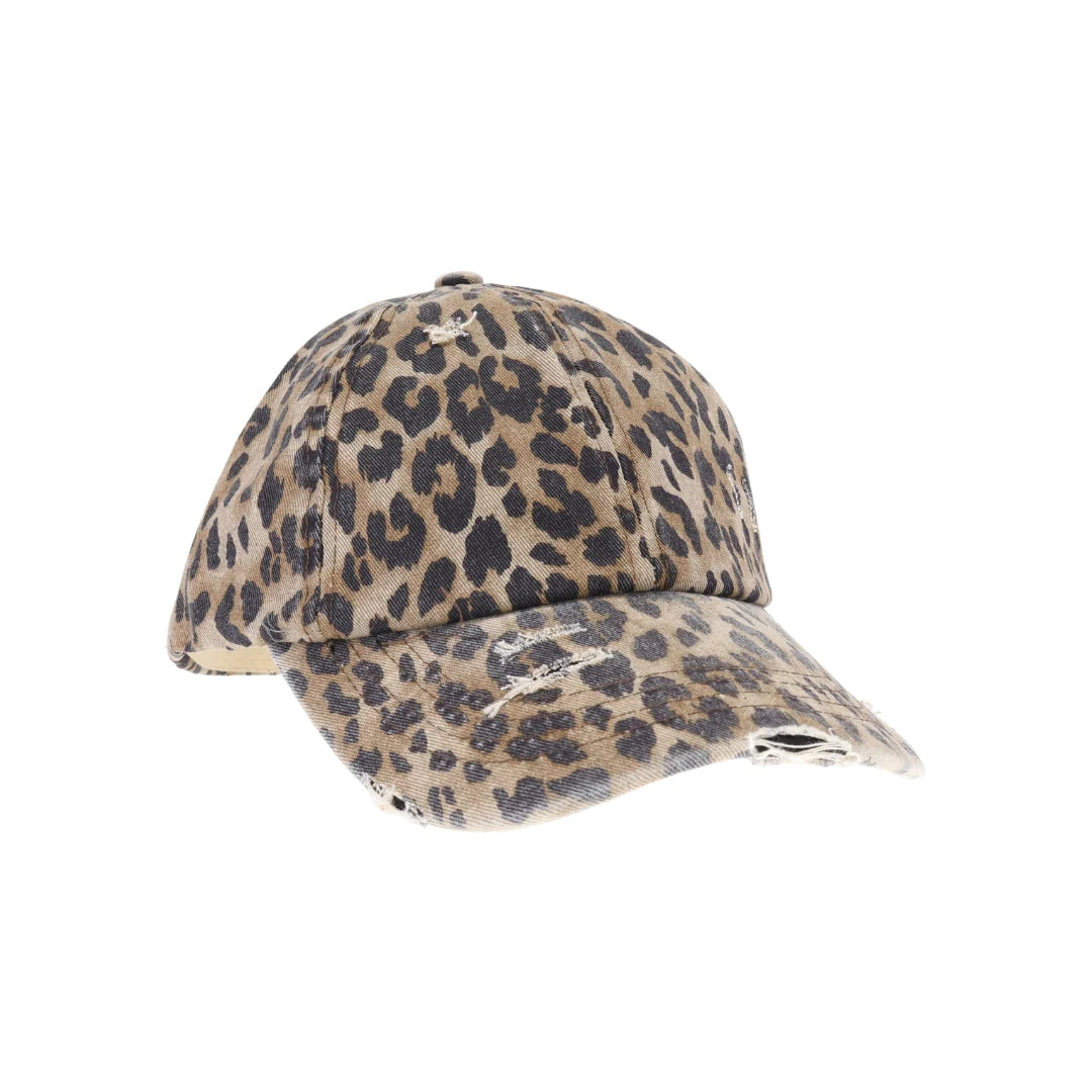 Washed Denim Criss-Cross High Ponytail CC Ball Cap – Madeline Love