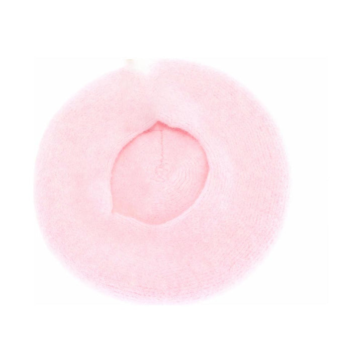 Baby-Pink KIDS Soft Knit C.C Beret offers a cozy and stylish accessory designed specifically for children. Crafted from soft knit material, it provides gentle warmth and comfort, making it ideal for cooler days. Its classic beret shape adds a fashionable touch to any outfit while ensuring a snug fit for active kids. Perfect for everyday wear or special occasions, this beret combines practicality with timeless style.