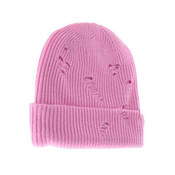 Barbie-Pink- Unisex Distressed C.C. Beanie combines timeless style with everyday comfort. Crafted with a soft, breathable fabric, its distressed finish adds a subtle vintage edge, making it a versatile accessory for any wardrobe. Designed to fit all head sizes comfortably, this beanie provides warmth without sacrificing breathability, ideal for layering in cooler weather or adding a casual touch to your look year-round. 