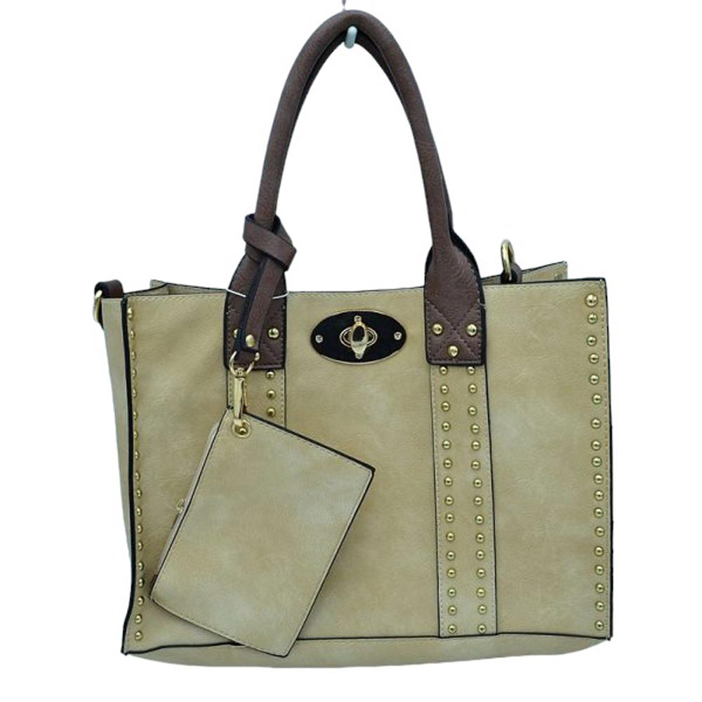 Burgundy Faux Leather Top Handle Tote Bag With Purse, is a stylish and durable bag made of high-quality faux leather. Its spacious top handle design allows for comfortable carrying and the detachable purse adds extra convenience. The bag is designed to last for years to come. Perfect gift for family members on any day.