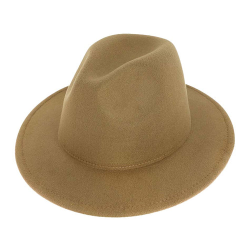 Hermoso sombrero Panamá sólido - Beige