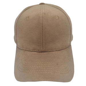 Beige Faux Suede Solid Baseball Cap, is the perfect accessory for outdoor games and activities. Crafted with high-quality, breathable faux suede, it's strong, durable, and lightweight enough to wear all day. A perfect gift item to your sports lover friends, family members, or any close person.