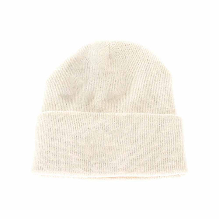 Beige KIDS Classic Oversized Logo CC Beanie offers a comfortable and stylish fit designed specifically for children. Crafted from soft, durable materials, this beanie offers warmth and protection during the colder months. Its oversized design ensures a relaxed, trendy look, while the classic logo adds a touch of timeless appeal. Ideal for everyday wear, it combines functionality with fashion to keep kids cozy and confident. 