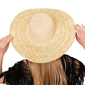 Beige Raffia Tassel Pointed Sun Hat, this hat is expertly crafted for both style and function. Made from natural raffia, it offers UV protection and a chic, pointed silhouette. The playful tassel accents add a touch of whimsy, making it the perfect accessory for any sunny day. Ideal gift choice for fashion-forwarded friends.\