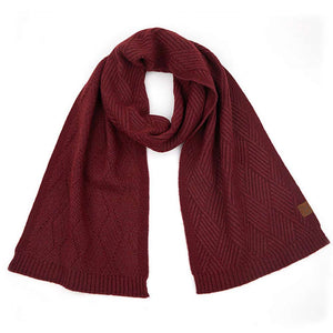 Berry C.C Diagonal Stripes Criss Cross Pattern Scarf, adds a modern twist to any outfit. Crafted with high-quality fabric, it features a criss-cross pattern in stylish diagonal stripes with vibrant colors to choose from. Perfect for any season, this scarf adds a touch of sophistication. Perfect seasonal gift idea. 