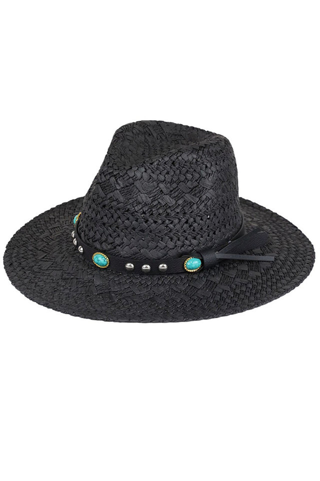 BlackBeaded Band Straw Handmade Sun Hat represents the pinnacle of straw craftsmanship, featuring hand-selected natural fibres meticulously woven to achieve optimal durability and breathability. The distinctive beaded band incorporates precision handiwork, with each bead individually secured to ensure longevity. The architectural brim design maximizes sun protection while maintaining structural integrity throughout extended wear. 