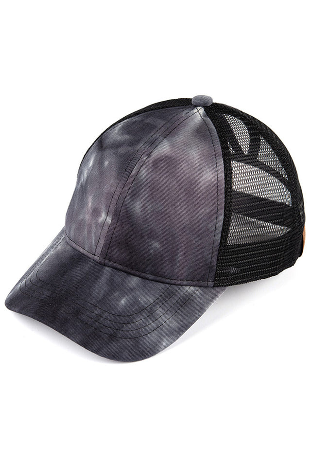Black C.C BASEBALL PONYCAP is a versatile and stylish accessory suitable for any casual or sporty look. Made with high-quality materials, it offers both comfort and durability. Stand out from the crowd with this must-have cap while also protecting your face and eyes from the sun's harmful rays.