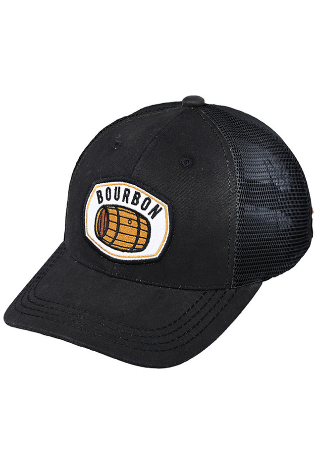 Black C.C Bourbon Embroidery Patch Baseball Cap is the perfect accessory for any stylish individual. Made with high-quality materials, this cap features an embroidered patch for a unique and sophisticated look. Stay cool and protected from the sun with its classic baseball cap design. A must-have for any fashion-forward individual.