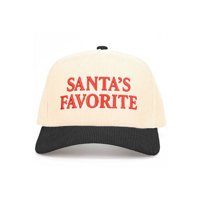 Black C.C Santa’s Favorite Letter Embroidered Christmas Trucker Hat Baseball Cap features festive embroidered lettering that adds a fun holiday touch to any outfit. Made from 100% cotton with an adjustable snap-back closure, it offers breathable comfort and a secure, customizable fit.