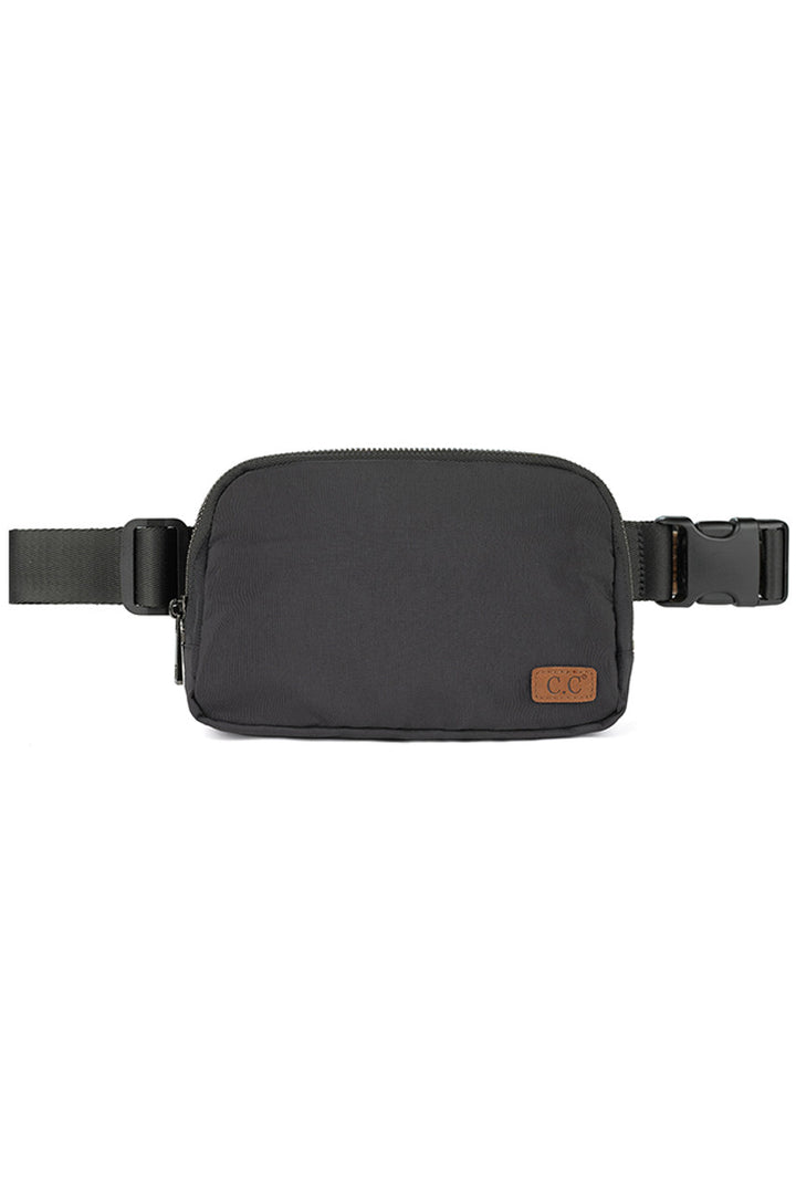 Black C.C. Waterproof Mini Fanny Belt Bag is the perfect accessory for any adventure. The waterproof material ensures your belongings stay dry, while the compact size and secure belt keep them close and safe. Ideal for outdoor activities or travelling, this bag is a must-have for any on-the-go individual.