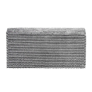Black Shimmery Evening Clutch Bag, This evening purse bag is uniquely detailed, featuring a bright, sparkly finish giving this bag that sophisticated look that works for both classic and formal attire, will add a romantic & glamorous touch to your special day. perfect evening purse for any fancy or formal occasion.