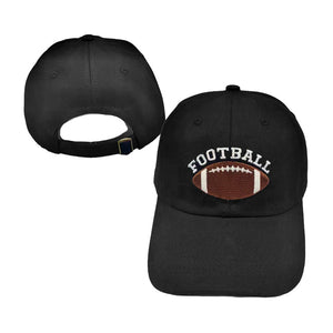 Black Football Message Baseball Cap, is stylish and practical. Featuring a unique design with a bold "FOOTBALL" printed message, this cap is perfect for any look. This classic football message cap is perfect for everyday outings. It's an excellent gift for your friends, family, or loved ones.