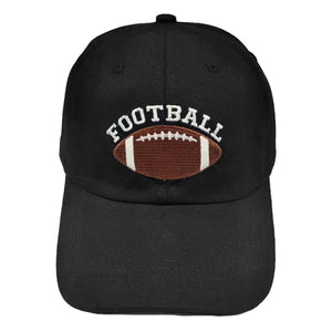 Black Football Message Baseball Cap, is stylish and practical. Featuring a unique design with a bold "FOOTBALL" printed message, this cap is perfect for any look. This classic football message cap is perfect for everyday outings. It's an excellent gift for your friends, family, or loved ones.