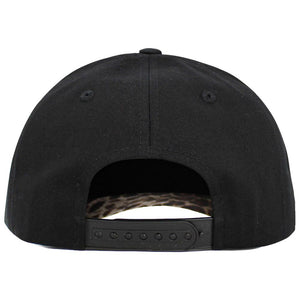 Black Leopard Football Ball Front Baseball Cap is perfect for your game-day look. Featuring a leopard print football ball design on the front, this adjustable cap is designed for comfort and breathability. With an adjustable snap closure, you’ll get a secure fit every time. Perfect gift idea for sports enthusiast friends.