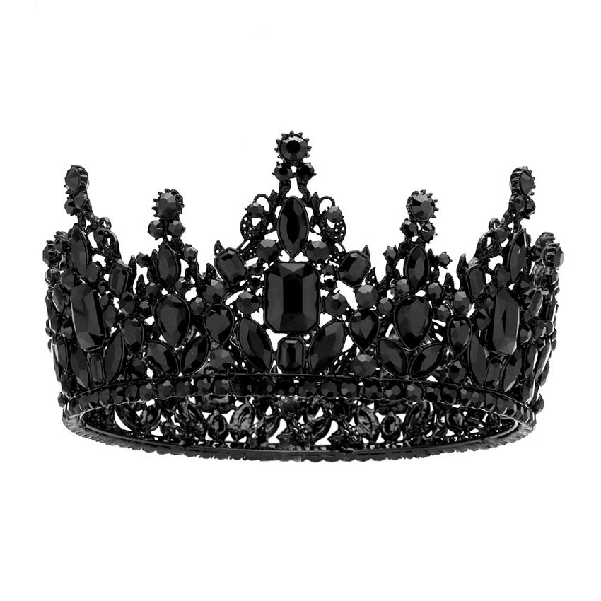 Multi Stone Cluster Crown Tiara – Madeline Love display picture 3