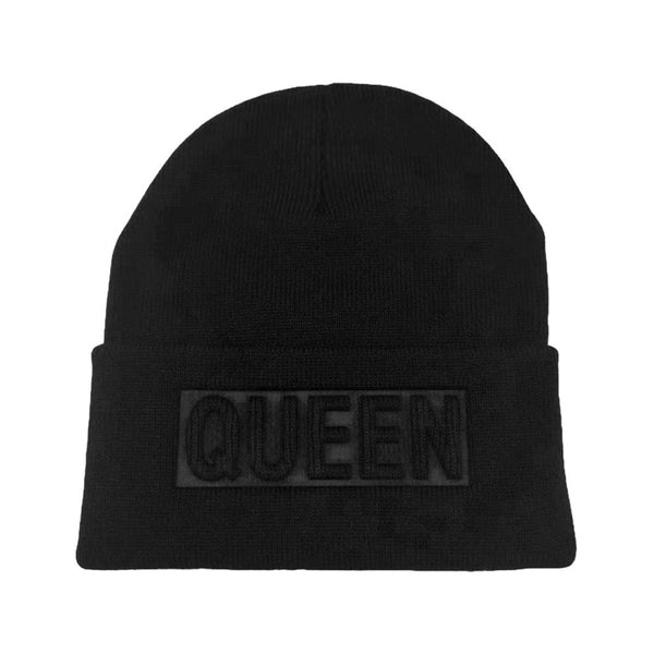 Black Queen Message Solid Knit Beanie Hat, wear this beautiful beanie hat with any ensemble for the perfect finish before running out the door into the cool air. With a simple but stylish design, this beanie is the perfect accessory to complete any outfit. The perfect gift item for Birthdays, Christmas, Secret Santa, etc.