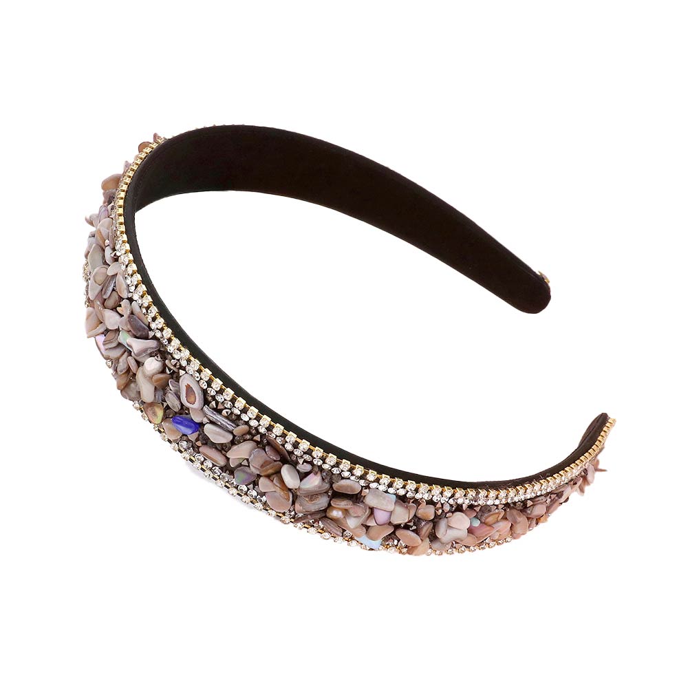 Black Rhinestone Beaded Headband, get ready with this headband to receive the best compliments on any special occasion. This classy rhinestone beaded headband is perfect for parties, Weddings, and Evenings. Awesome gift for birthdays, anniversaries, Valentine’s Day, or any special occasion.