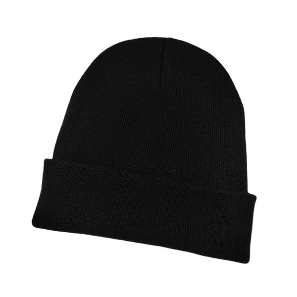 Black Solid Knit Beanie Hat, Stay warm and stylish with this classic piece. Made from high-quality yarn, this beanie is designed to keep you comfortable in colder weather conditions. Its snug fit provides optimal heat retention to keep you insulated. Available in a range of colors, this beanie is perfect for winter weather.