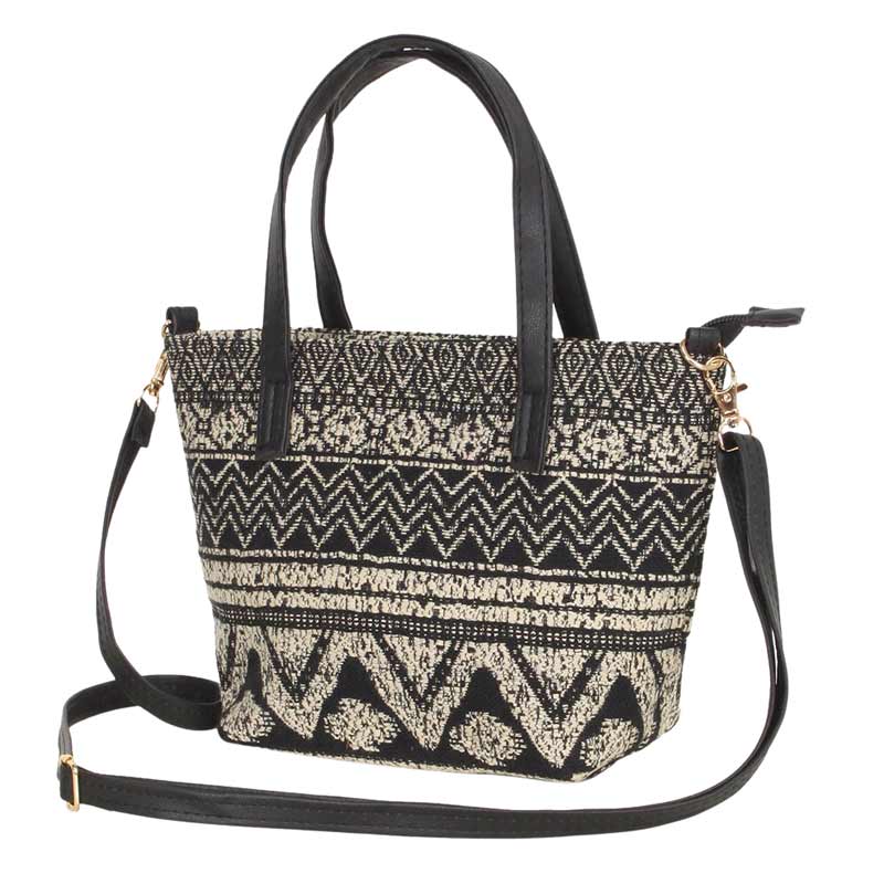 Black Tribal Patterned Tote Crossbody Bag, perfectly goes with any outfit and shows your trendy choice to make you stand out on any occasion. This tote crossbody bag is perfect for carrying makeup, keys or coins, etc. Perfect gifts for birthdays, Mother’s Day, Christmas, holidays, Valentine’s Day, or any meaningful occasion.