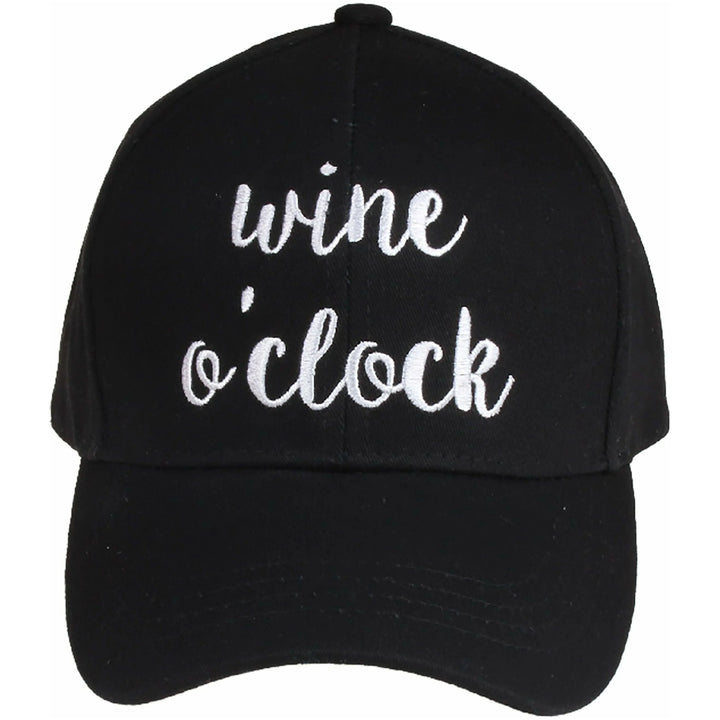 Wine O'Clock Embroidered CC Ball Cap combines classic design with expert craftsmanship. Featuring detailed embroidery, this cap offers a sophisticated way to express your love for wine. Its adjustable strap ensures a comfortable, secure fit, making it an ideal accessory for both casual outings and social gatherings. Durable materials provide lasting wear, blending style and practicality seamlessly. 