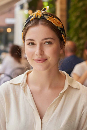 Black Elevate your accessory collection with this elegant rose floral print bandana scarf. Crafted from 100% lightweight polyester, it drapes beautifully and feels silky soft against your skin. The generous 27.5" x 27.5" square design offers versatile styling options wear it as a headscarf, neck wrap, or tie it to your bag for a pop of color. Perfect for any season, this timeless floral pattern adds sophistication to casual and dressed-up looks alike.