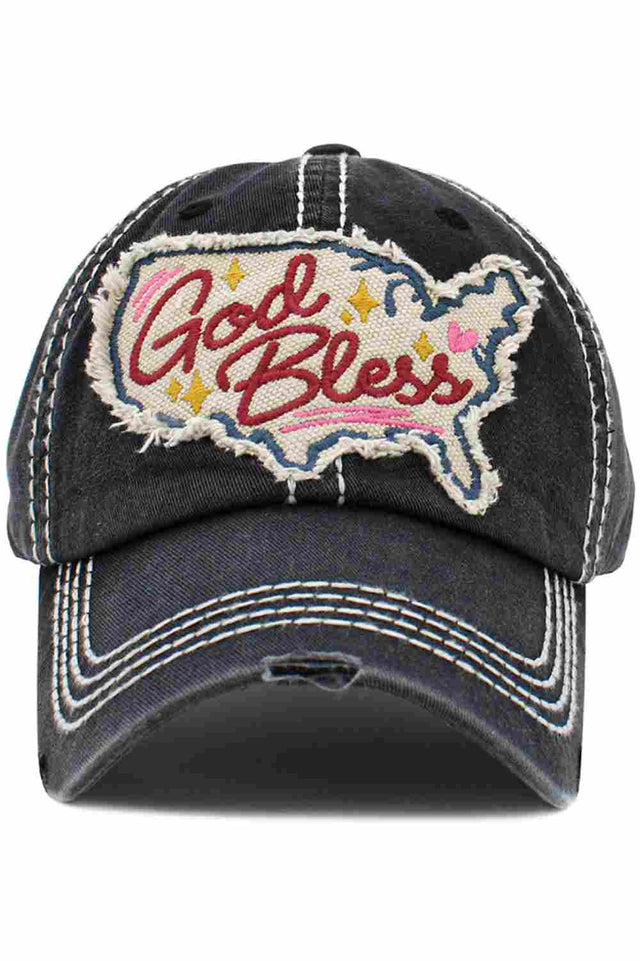 Carry faith and timeless style with the God Bless Washed Vintage Ballcap, designed with a relaxed, worn-in look. Comfortable and adjustable, it’s perfect for everyday wear, church outings, or meaningful casual moments.