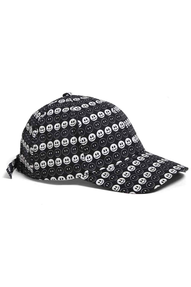 Add a pop of positivity to your everyday look with the Happy Face Pattern Baseball Cap, designed to bring fun and feel-good vibes. Lightweight, comfortable, and adjustable, it’s perfect for casual outings, sunny days, or finishing your outfit with a cheerful touch.