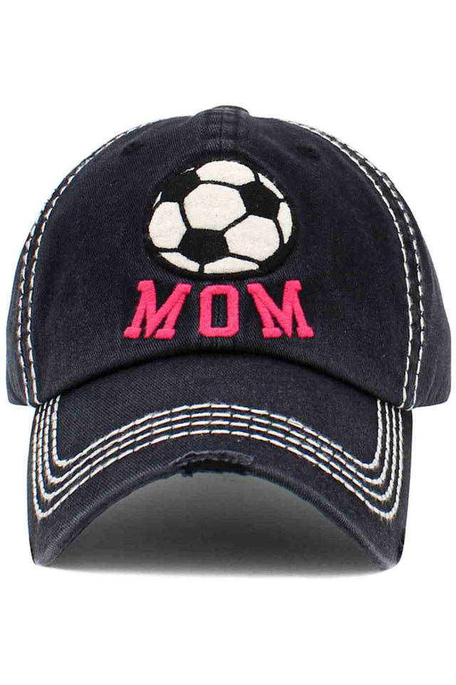 Classic meets cool with the Soccer MOM Vintage Ballcap, designed for proud moms who cheer in style. A timeless worn-in look with all-day comfort—perfect for game days and everyday wear