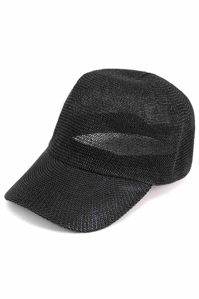 Black Complete your everyday look with this classic baseball cap, designed for comfort with a timeless silhouette and adjustable fit. Perfect for casual outings or outdoor activities, it adds effortless style while providing lightweight sun protection.