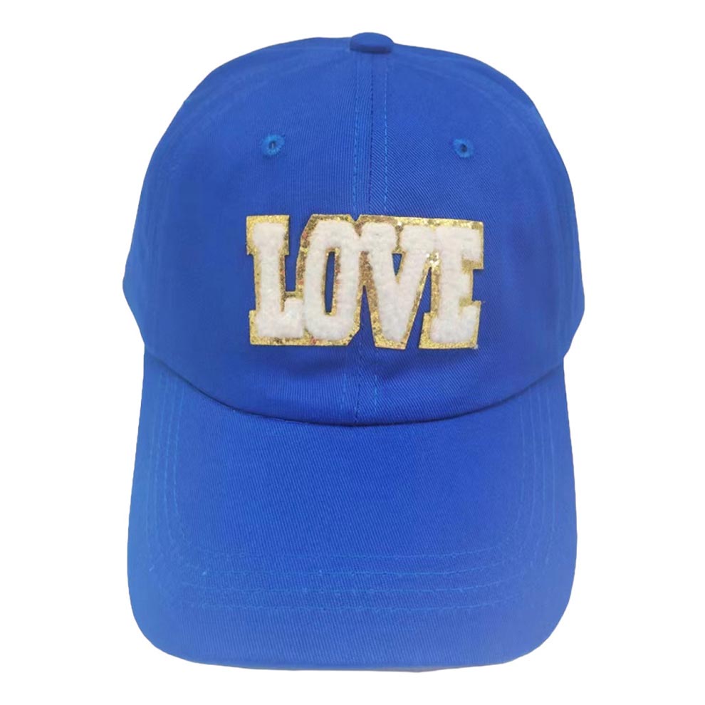 Blue Love Message Baseball Cap, features a classic collection to show your love with every step you take and an adjustable back strap to fit most sizes. Expertly embroidered with the words “Love”, this stylish cap is perfect for everyday outings. It's an excellent gift for your friends, family, or loved ones.