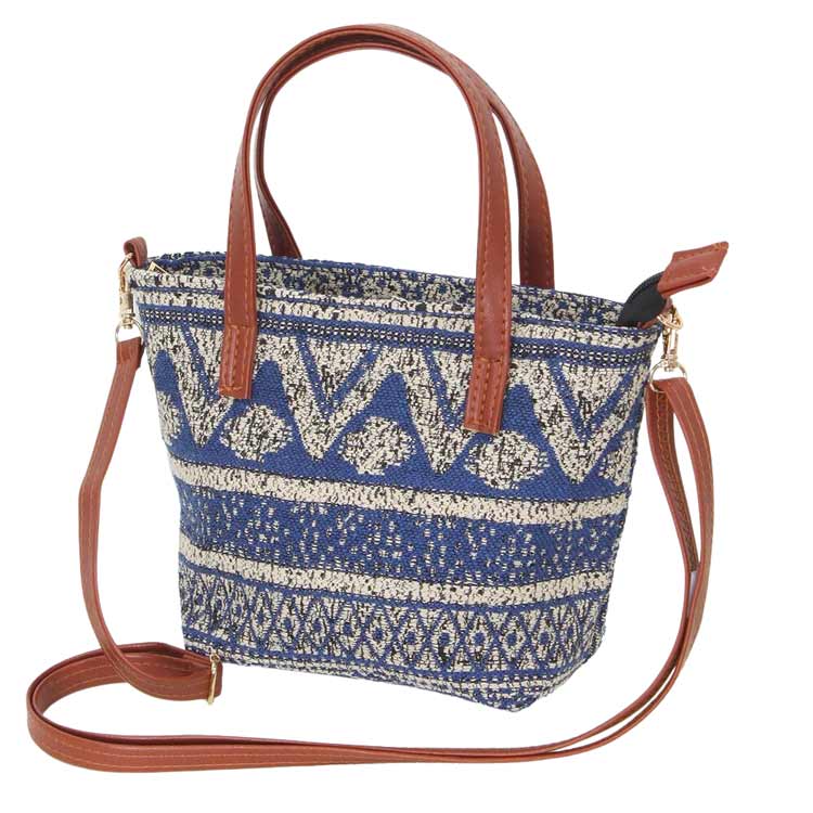 Blue Tribal Patterned Tote Crossbody Bag, perfectly goes with any outfit and shows your trendy choice to make you stand out on any occasion. This tote crossbody bag is perfect for carrying makeup, keys or coins, etc. Perfect gifts for birthdays, Mother’s Day, Christmas, holidays, Valentine’s Day, or any meaningful occasion.