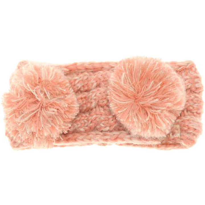 Blush KIDS Multi-tone Double Pom Head Wrap combines functional warmth with playful style. Designed for comfort and durability, it features a soft, stretchy fabric that fits snugly on young heads, while the double pom-poms add a charming, dynamic touch. Perfect for cooler weather, this head wrap keeps children cozy without sacrificing movement or breathability. Its vibrant multi-tone colors effortlessly complement a variety of outfits, making it a practical yet stylish choice for active kids. 