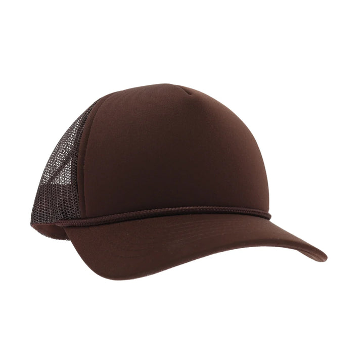 Foam Front C.C Trucker Hat combines classic trucker style with a comfortable foam front panel for a structured fit. Its breathable mesh back ensures ventilation, making it ideal for all-day wear. Designed for durability and style, this hat features adjustable sizing for a personalized fit, making it perfect for outdoor activities or casual outings.
