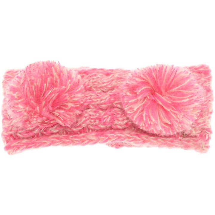 BubblegumPink KIDS Multi-tone Double Pom Head Wrap combines functional warmth with playful style. Designed for comfort and durability, it features a soft, stretchy fabric that fits snugly on young heads, while the double pom-poms add a charming, dynamic touch. Perfect for cooler weather, this head wrap keeps children cozy without sacrificing movement or breathability. Its vibrant multi-tone colors effortlessly complement a variety of outfits, making it a practical yet stylish choice for active kids. 