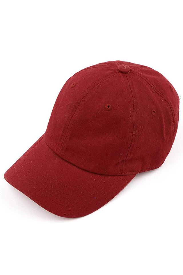 Burgundy C.C Baseball Cap is a stylish and versatile accessory that offers both fashion and function. Made with high-quality materials, it provides excellent protection from the sun while keeping you comfortable and in style. The perfect addition to any outfit, it's a must-have for any fashion-savvy individual.