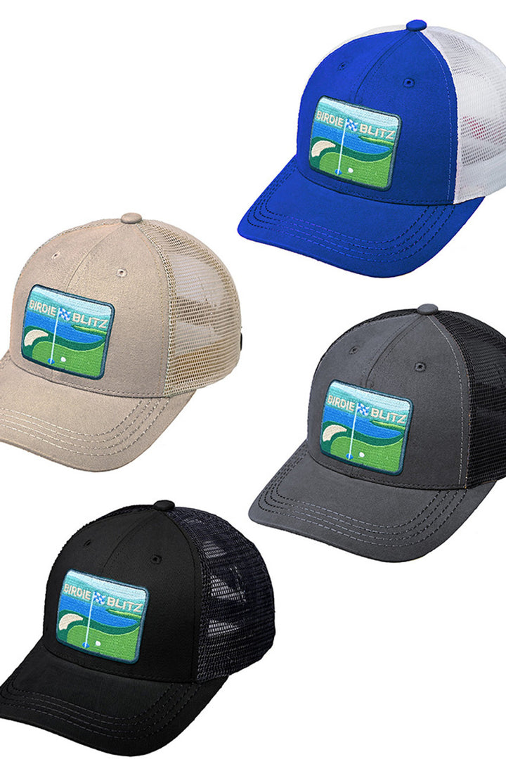 C.C BIRDIE BLITZ Embroidery Patch Baseball Cap is the perfect addition to your wardrobe. Made with an expertly embroidered patch, this cap offers a touch of style and sophistication. Its comfortable design ensures a secure fit, making it the go-to accessory for any outdoor activity.
