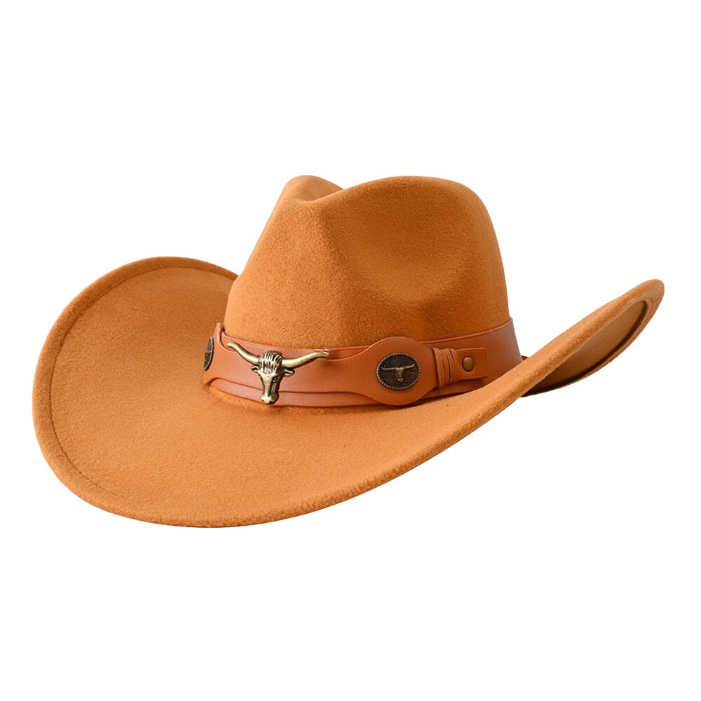 Camel Steer Head Pointed Cowboy Hat, Shield yourself from the sun, and keep your style eye-catchy with this Cowboy Hat! No matter where you go, on the beach, at summer parties, or outside it will keep you cool and comfortable. Perfect gifts for birthdays, Mother’s Day, anniversaries, holidays, Valentine’s Day, etc.