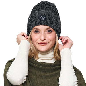 Charcoal Our Sequin Embellished Lurex Cuff Beanie Hat is the perfect accessory for any winter wardrobe. Its soft-touch lurex material adds a subtle shimmer to your outfit. Awesome winter gift accessory! Perfect gift for Birthdays, holidays, anniversaries, etc. to your friends, family, or loved ones. Happy Winter!