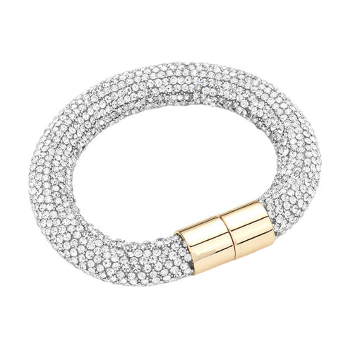 Bling Magnetic Bracelet - Clear