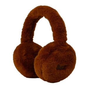 Coffee C.C Faux Fur Must Have Winter Warm Earmuff, features a soft and cozy faux fur outer shell for superior insulation. Its lightweight design and adjustable band make it comfortable to wear. This earmuff will keep you warm in the cold winter months. A thoughtful winter gift idea for friends and family members.