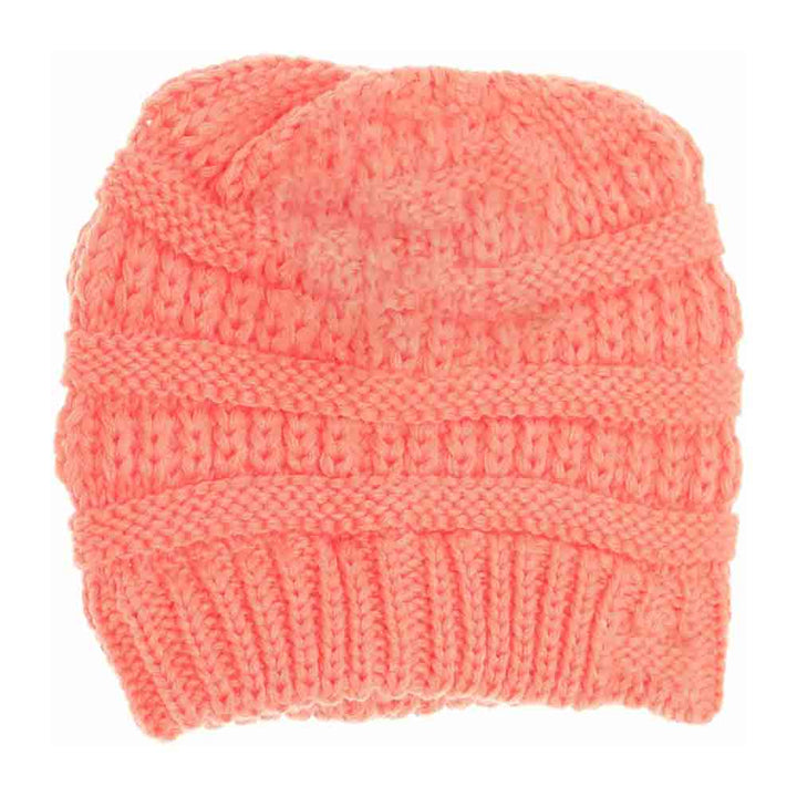 Coral Kids Solid Classic CC Beanie Tail combines timeless style with practical comfort. Designed with a soft, durable fabric, it provides warmth while allowing a ponytail or bun to fit through the open tail hole comfortably. Ideal for active children, this beanie ensures a secure and cozy fit during outdoor activities in cooler weather. Its solid color and classic design make it versatile for everyday wear or layering under helmets and hoods.