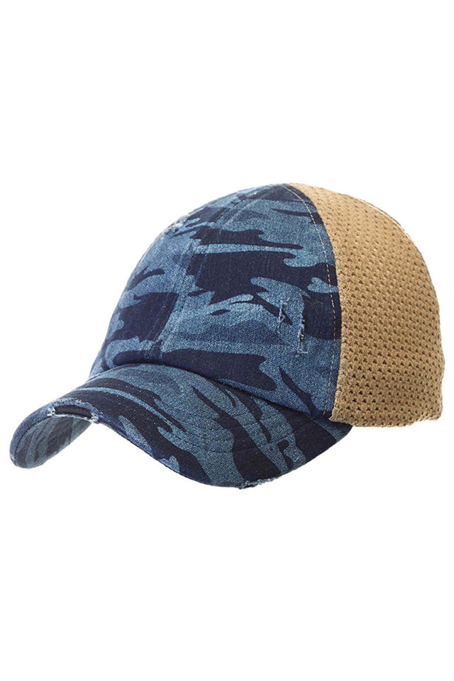 Denim C.C BASEBALL PONYCAP is the perfect accessory for any casual or sporty outfit. Made with high-quality materials, it offers both style and functionality. With its comfortable fit and sturdy design, this cap is a must-have for any outdoor or athletic activity. Stay protected from the sun while looking stylish at the same time.