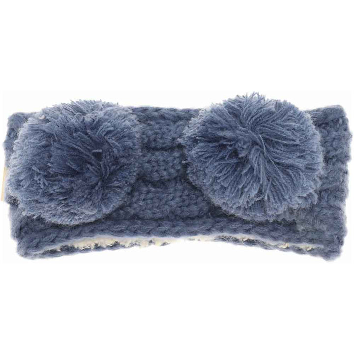 Dark denim Kids Solid Double Pom Head Wrap combines comfort and style for active little ones. Crafted from soft, stretchy fabric, it ensures a secure fit throughout playtime or daily wear. The double pom design adds a playful touch, making it an ideal accessory to keep hair neatly in place while enhancing any outfit with fun, youthful charm. Durable and easy to clean, it’s perfect for both busy kids and parents. 